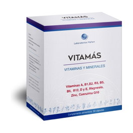 Mahen Vitamas 30 cápsulas Magnesio y Vitamina B6 Complemento Alimenticio