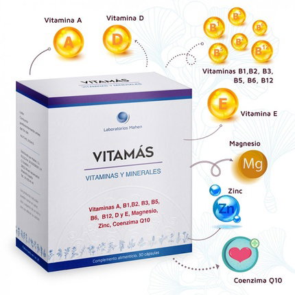 MAHEN VITAMAS 30 Cápsulas