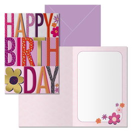 DOHE Set de 6 Tarjetas de Felicitación Happy 115x170 mm