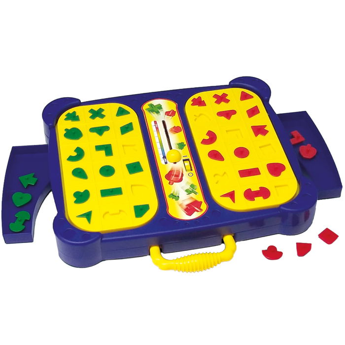 Tachan Geometrix Juego de mesa de agilidad, precisión y velocidad para 2 personas. Recomendado para mayores de 3 años.