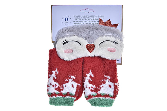 DKD Home Decor Set de 2 Antifaces Multicolor
