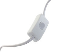 DKD Home Decor Lámpara de Sobremesa Tradicional, Blanco o Beige, Incluye Bombilla E14, 20 x 46 x 20 cm, 2 Unidades