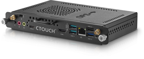 CTOUCH OPS Intel Core i3-8145U 8GB RAM 128GB SSD Windows 10 IoT Enterprise Negro