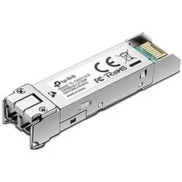 TP-Link TL-SM311LS Módulo SFP Transceptor de Fibra Óptica Monomodo 1310nm LC 10 km 1.25 Gbps Compatible con Switches Web Smart