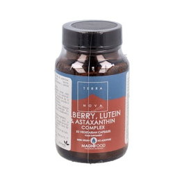 TERRANOVA Mirtilo, Luteína Y Astaxantina Complex 50 Cápsulas