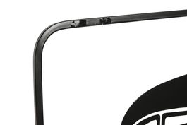 DKD Home Decor Decoración de Pared Vintage Metal Negro 64 x 44 x 1.3 cm (4 Unidades)