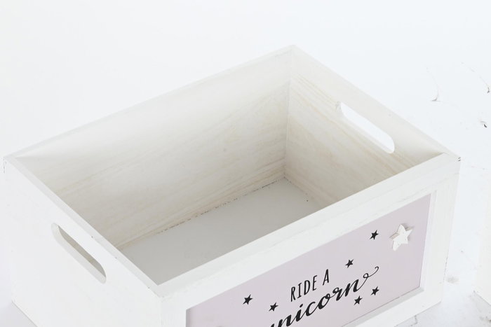DKD Home Decor Set 5 Paulownia Blanco