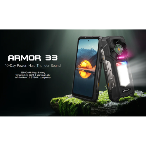 Smartphone Ulefone ARMOR 33 12 GB RAM 512 GB Negro