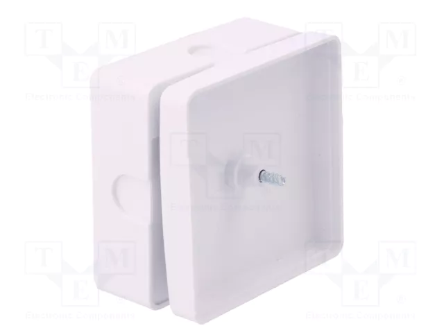 ELEKTRO-PLAST NASIELSK Caja de conexiones blanca de poliestireno 60x60x30mm ELEKTRO-PLAST NASIELSK Caja de conexiones blanca de poliestireno 60x60x30mm