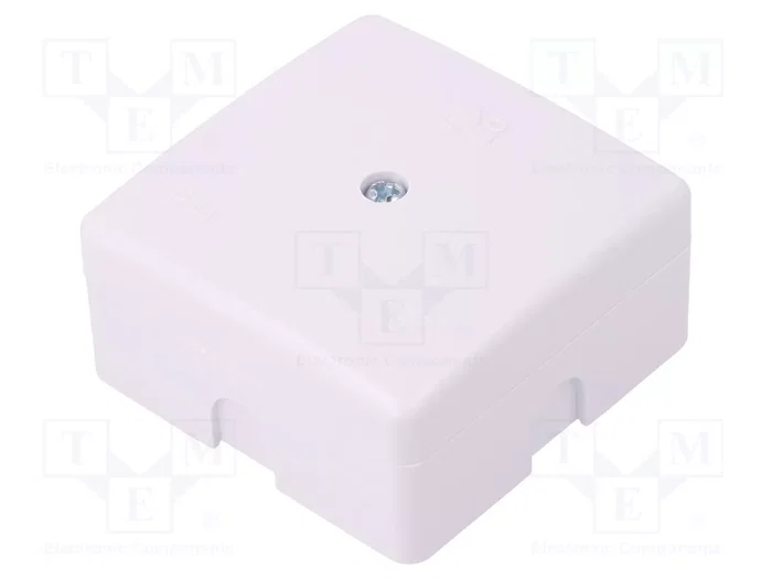 ELEKTRO-PLAST NASIELSK Caja de conexiones blanca de poliestireno 60x60x30mm ELEKTRO-PLAST NASIELSK Caja de conexiones blanca de poliestireno 60x60x30mm
