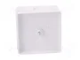 ELEKTRO-PLAST NASIELSK Caja de conexiones blanca de poliestireno 60x60x30mm