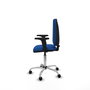 PIQUERAS Y CRESPO Silla de oficina Aýna Azul con Brazos 2D