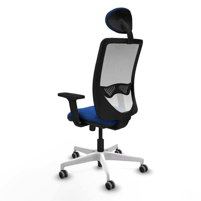 PIQUERAS Y CRESPO Silla de oficina Zulema Azul y Blanco PIQUERAS Y CRESPO Silla de oficina Zulema Azul y Blanco