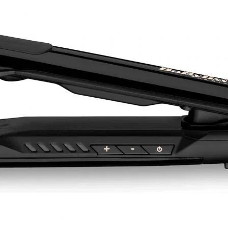 Plancha para el Pelo BaByliss Pure Metal ST481E/ Negra y Oro Rosa