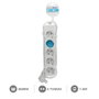 GSC Evolution Base múltiple Serie Estándar 5T (3x1.0mm) 1,5M Blanco