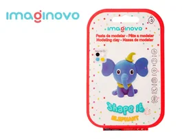 Imaginovo Set de Pasta para Modelar de Colores Surtidos con Instrucciones