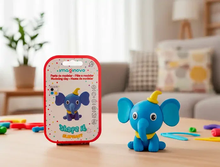 Imaginovo Set de Pasta para Modelar de Colores Surtidos con Instrucciones