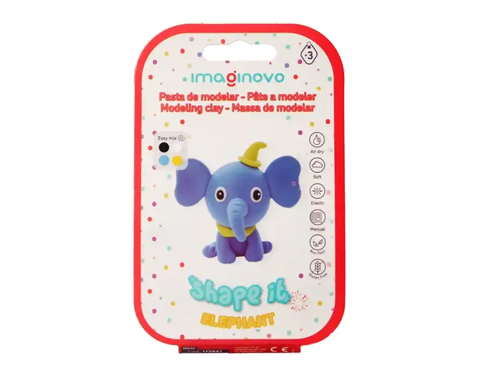 Imaginovo Set de Pasta para Modelar de Colores Surtidos con Instrucciones