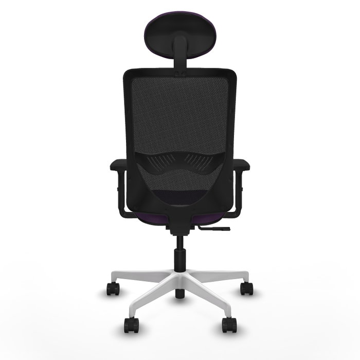PIQUERAS Y CRESPO Silla de oficina Zulema con mecanismo Sincro, Morado y Negro PIQUERAS Y CRESPO Silla de oficina Zulema con mecanismo Sincro, Morado y Negro
