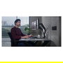 One for All Soporte de Monitor Dual DM 4210, Soporte para 2 Pantallas, Peso 10 kg, Tamaño Pantalla 13" a 35", Montaje Pinza/Atornillado, Negro