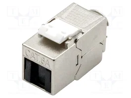 DIGITUS Módulo Keystone RJ45 Cat 6a Plata