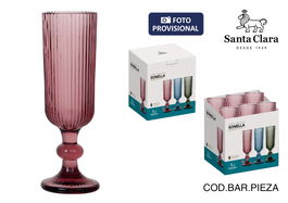 Santa Clara Copa Champagne Sonella 150 cc Morado (36 Unidades)