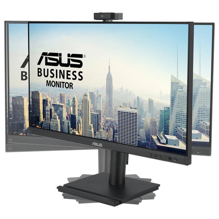 ASUS BE249QFK Monitor 60.5 cm (23.8 pulgadas) Full HD IPS 1920 x 1080 píxeles 5 ms 250 cd/m2 100 Hz Negro - Business Monitor con Cámara y Micrófono ASUS BE249QFK Monitor 60.5 cm (23.8 pulgadas) Full HD IPS 1920 x 1080 píxeles 5 ms 250 cd/m2 100 Hz Negro - Business Monitor con Cámara y Micrófono