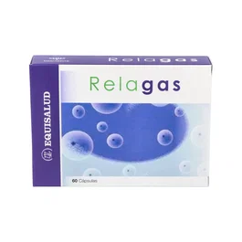 INTERNATURE Relagas 60 Cápsulas | Probióticos para Síndrome del Intestino Irritable, Gastritis, Candidiasis, Crohn | Con Bifidobacterium y Lactobacillus Acidophilus