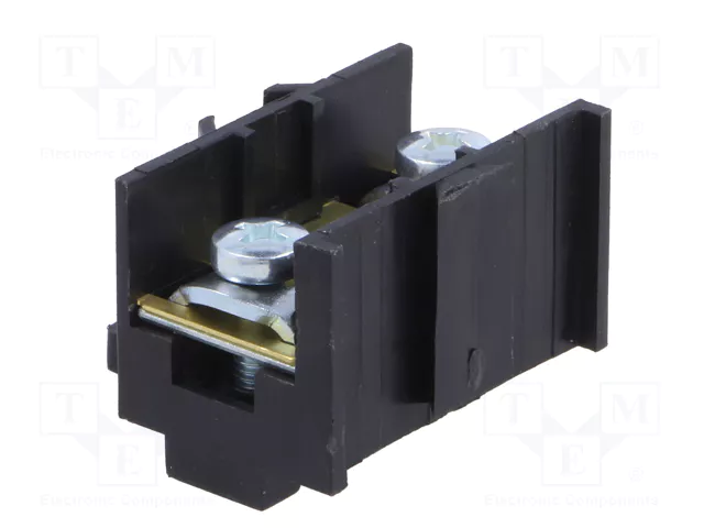 PAWBOL Bloque de bornas 76A 16mm2 Negro