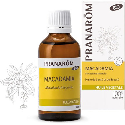 PRANAROM Aceite vegetal de Macadamia BIO 50ml