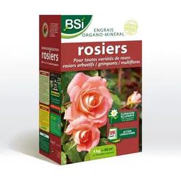 BSI Fertilizante orgánico para rosas 5420046620317 - Floración brillante - Acción duradera - 4 kg