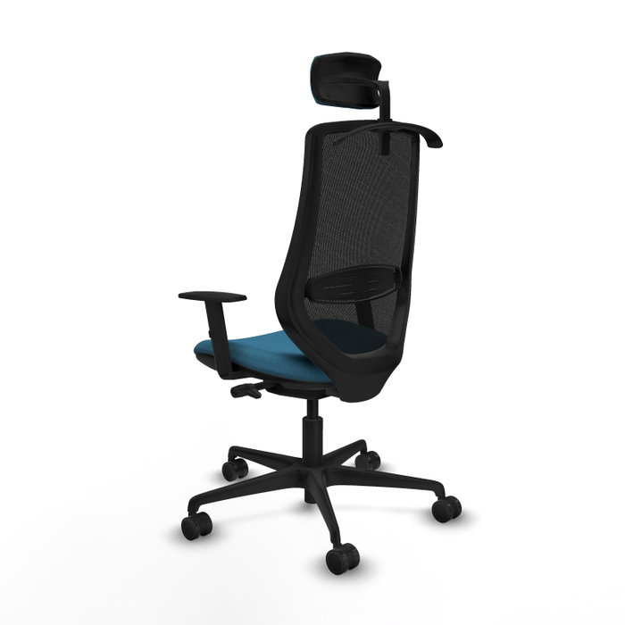 PIQUERAS Y CRESPO Silla de oficina Mardos con mecanismo Sincro/Traslack Verde petróleo y Negro PIQUERAS Y CRESPO Silla de oficina Mardos con mecanismo Sincro/Traslack Verde petróleo y Negro