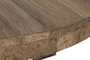 DKD Home Decor Mesa de Comedor Redonda de Teca Reciclada 160x160x78