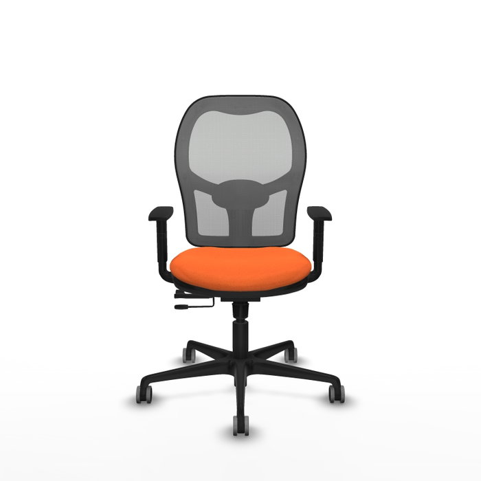 PIQUERAS Y CRESPO Silla de oficina Jorquera Naranja y Gris