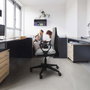 PIQUERAS Y CRESPO Silla de oficina Elche Gris claro