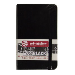Talens Art Creation Libro de acuarelas Negro 14 x 9 cm