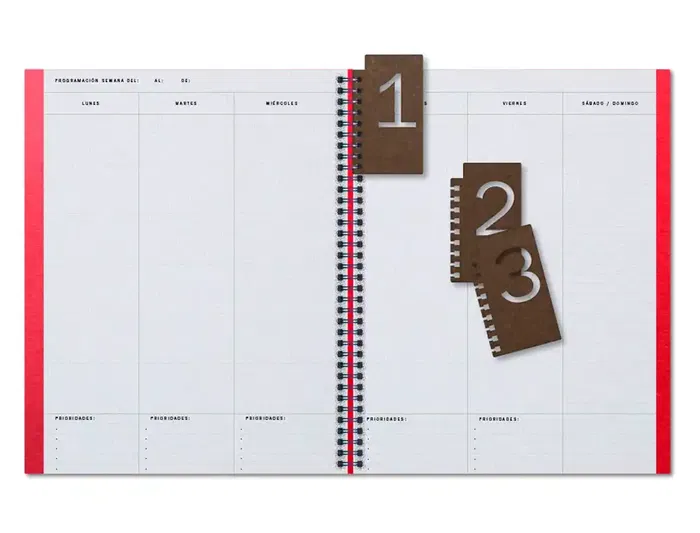 Additio Cuaderno Aula Planner DIN A4 160 Páginas Planificación Anual Mensual Evaluación Docentes