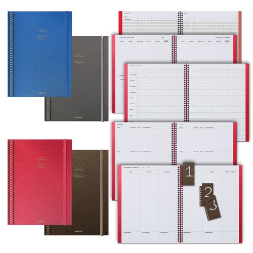 Additio Cuaderno Aula Planner DIN A4 160 páginas