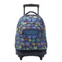 Totto Mochila Escolar Renglones MMA03ECO006-2416P-8JZ con Ruedas, Estampado, 35 Litros, 32 x 45.5 x 18 cm