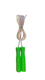 Marbueno Cuerda de Saltar Mango Plastico Color Verde 4mmx2,5m Jardin y Playa MARBUENO SUMMER 10383V