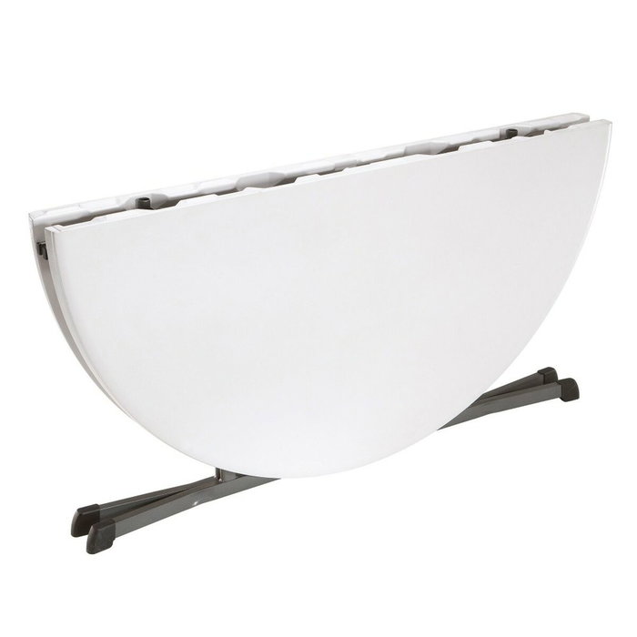 Mesa auxiliar Lifetime Blanco 152 x 75,5 x 152 cm Acero Plástico Mesa auxiliar Lifetime Blanco 152 x 75,5 x 152 cm Acero Plástico