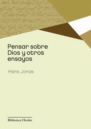 Pensar sobre Dios y otros ensayos, Hans Jonas - HERDER