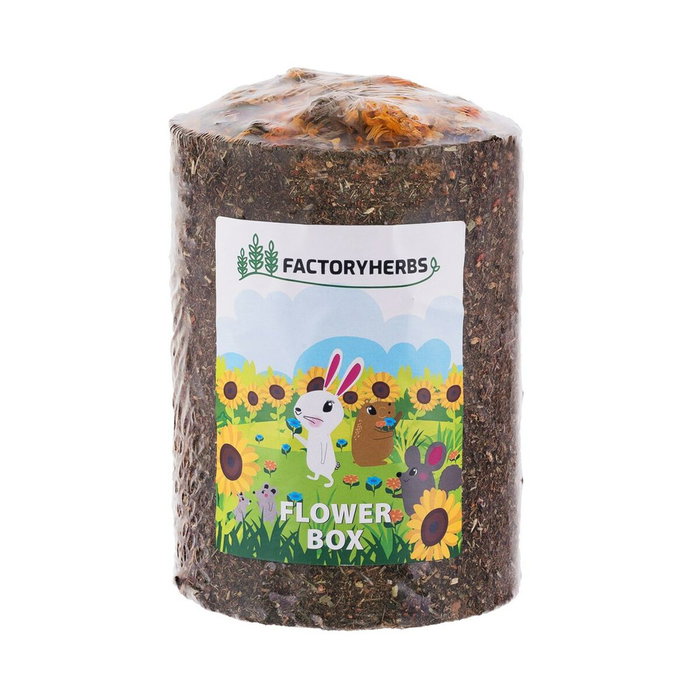 Alimento para Conejos Factoryherbs Flower Box Chinchilla Tortuga Roedores Periquito Canario Aves Alimento para Conejos Factoryherbs Flower Box Chinchilla Tortuga Roedores Periquito Canario Aves