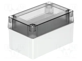 FIBOX MNX PC100/75HT Carcasa Universal de Policarbonato Gris