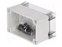 FIBOX MNX PC100/75HT Carcasa Universal de Policarbonato Gris