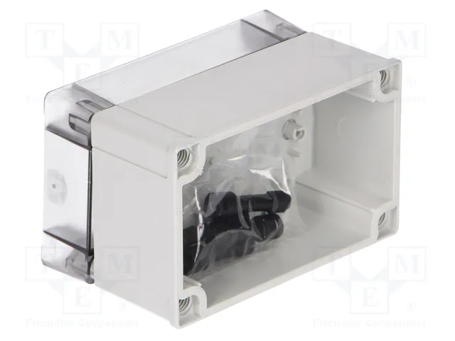 FIBOX MNX PC100/75HT Carcasa Universal de Policarbonato Gris