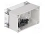 FIBOX MNX PC100/75HT Carcasa Universal de Policarbonato Gris