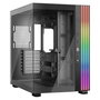 Be Quiet! Light Base 600 DX Caja PC Gaming Midi Tower Negro - Ventana Lateral, Iluminación RGB frontal, Soporte para ATX, 7 Ranuras, 40 cm VGA, 3x 120/140 mm Ventiladores