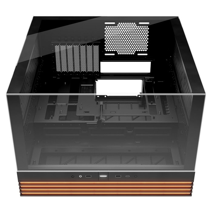 Be Quiet! Light Base 600 DX Caja PC Gaming Midi Tower Negro - Ventana Lateral, Iluminación RGB frontal, Soporte para ATX, 7 Ranuras, 40 cm VGA, 3x 120/140 mm Ventiladores