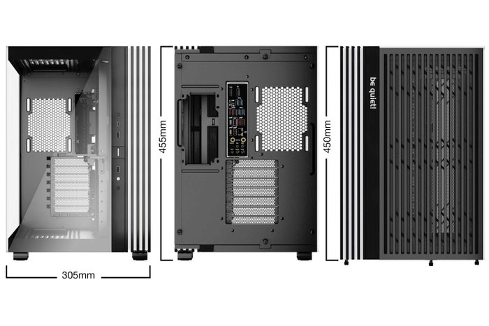 be quiet! LIGHT BASE 600 DX Black Midi Tower be quiet! LIGHT BASE 600 DX Black Midi Tower
